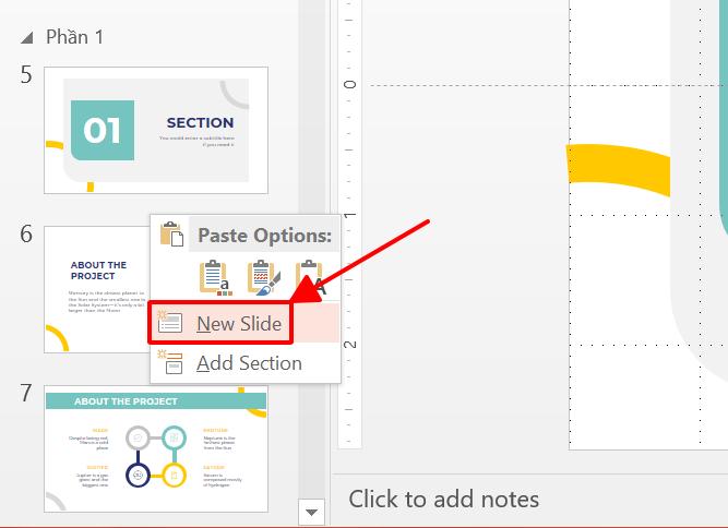 Hướng dẫn sử dụng Section trong PowerPoint để quản lý slide hiệu quả