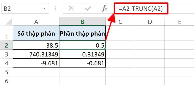 hàm lấy số nguyên không làm tròn