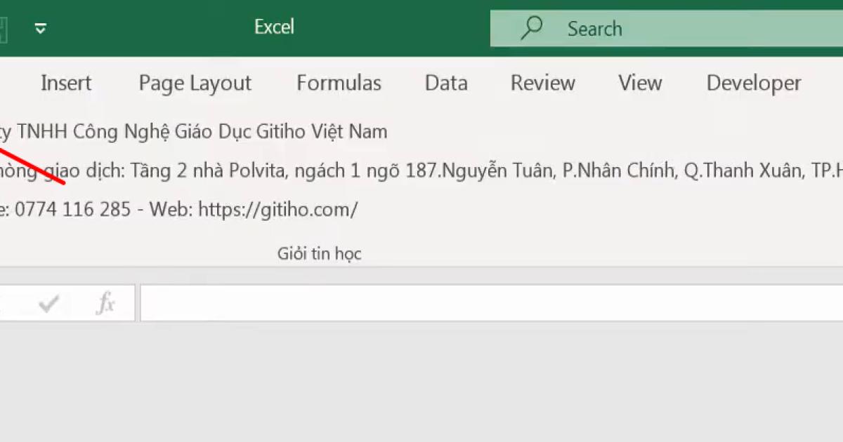 Cách cài đặt add-in Excel Gitiho để xử lý dữ liệu Excel cực nhanh