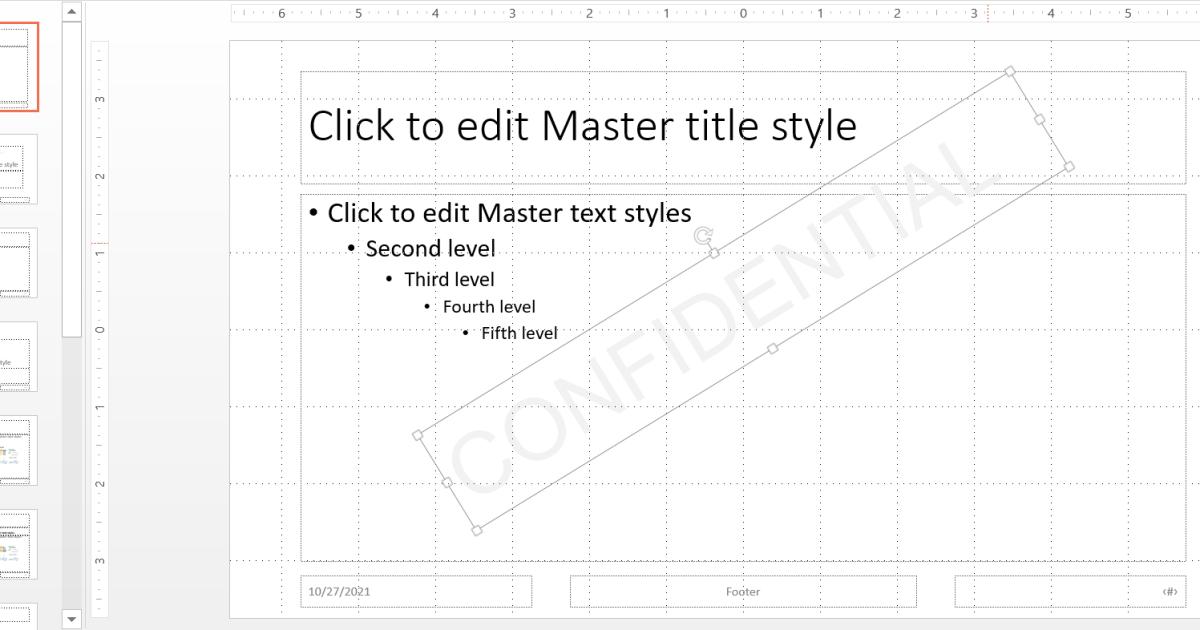 Watermark là gì? Cách bảo vệ slide PowerPoint bằng watermark