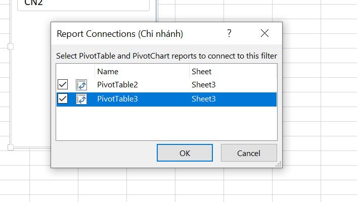 Giới thiệu tính năng Slicer trong Excel để lọc đồng thời các báo cáo Pivot Table