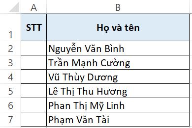 3 cách đánh số thứ tự trong Excel cực nhanh và chuẩn