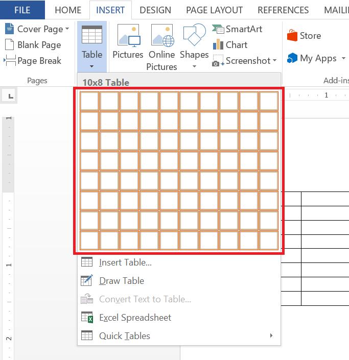 Tạo bảng Word (phần 2): Sử dụng chức năng AutoFit Word