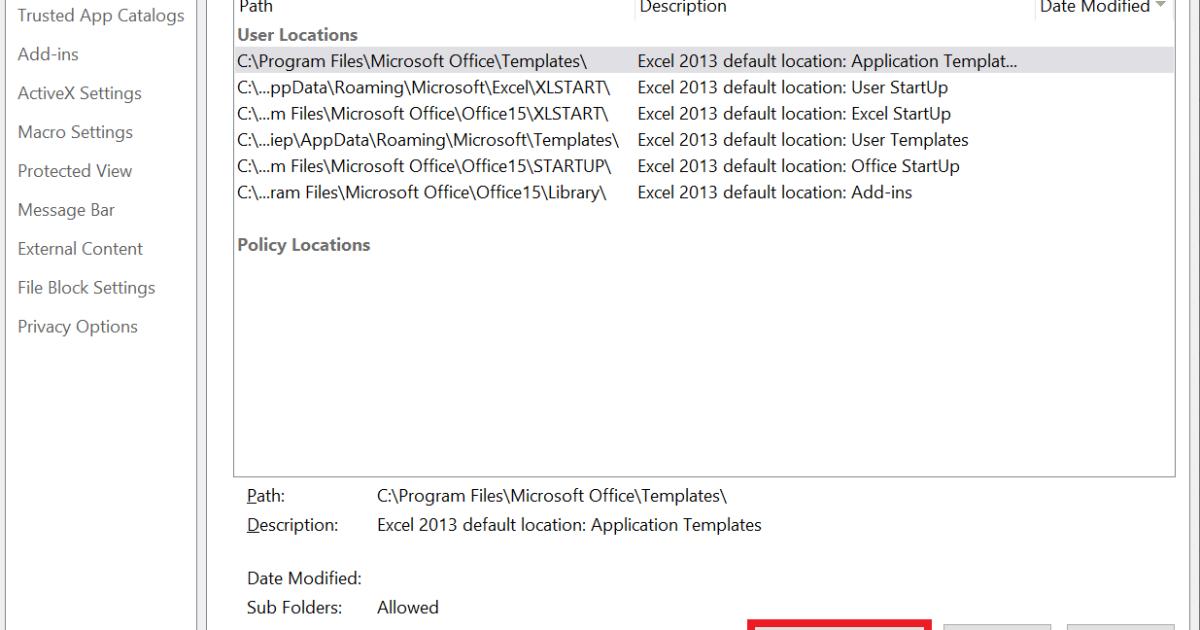 Hướng dẫn thiết lập phân quyền cho phép bật macro trong Excel