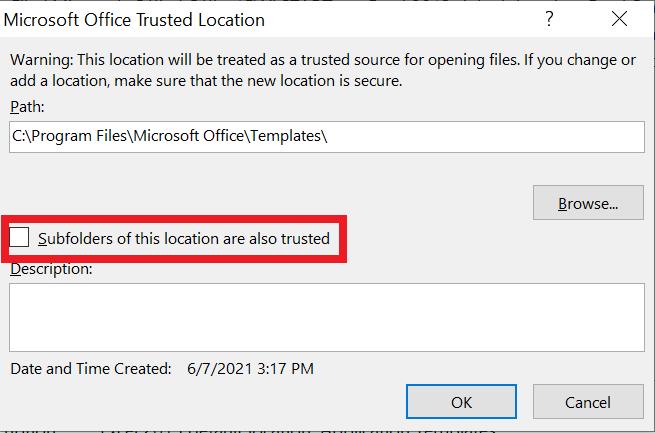 Hướng dẫn thiết lập phân quyền cho phép bật macro trong Excel