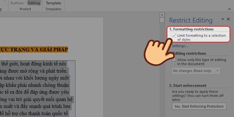 Hướng dẫn cách bảo vệ file Word, không cho người khác copy và chỉnh sửa