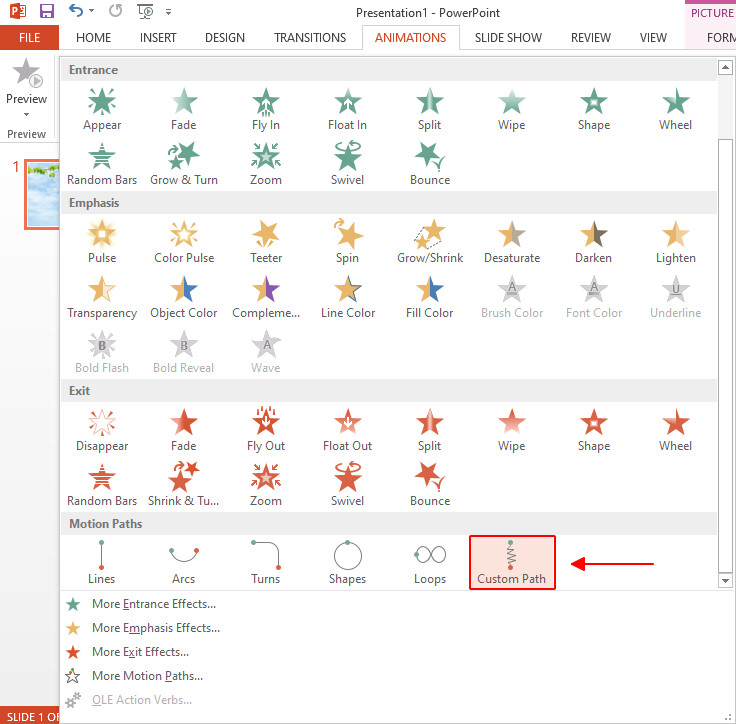 Hướng dẫn tạo hiệu ứng hoạt hình trong PowerPoint