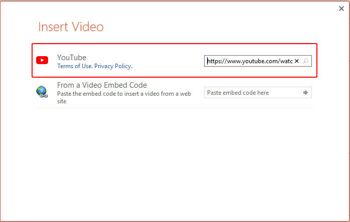 Có nên chọn cách chèn trực tiếp hay sử dụng mã nhúng khi chèn video từ YouTube vào PowerPoint?