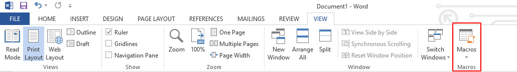 Hướng dẫn tự động hóa công việc trong Word bằng chức năng ghi Macro