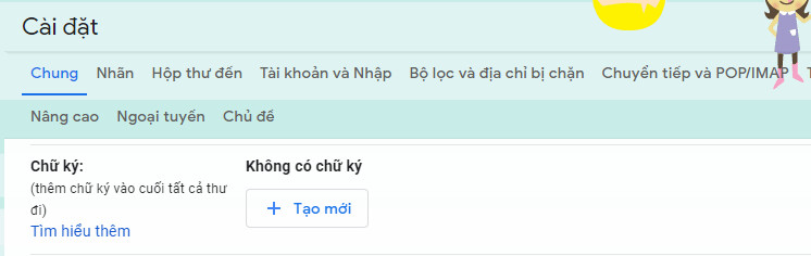 Thêm font chữ cho gmail