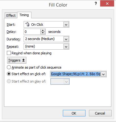 Cách tạo các trò chơi đơn giản trong bài giảng Powerpoint