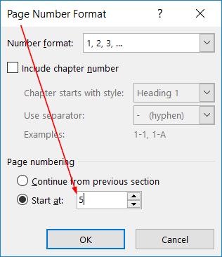 cách đánh số trang trong word 2010, 2013, 2016, 2019