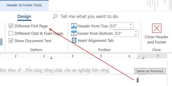 cách đánh số trang trong word 2010, 2013, 2016, 2019