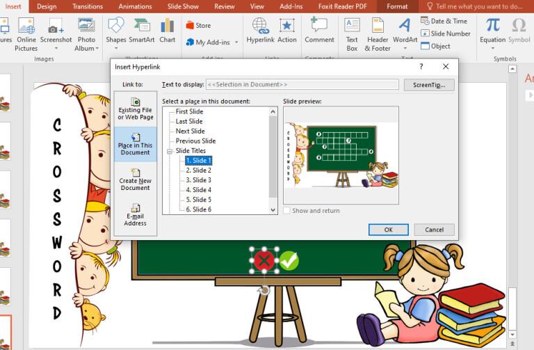 Cách tạo các trò chơi đơn giản trong bài giảng Powerpoint