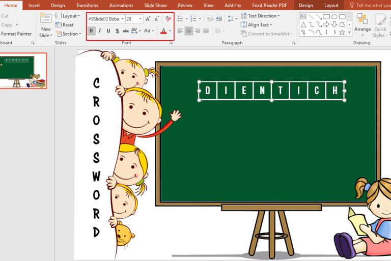 Cách tạo các trò chơi đơn giản trong bài giảng Powerpoint