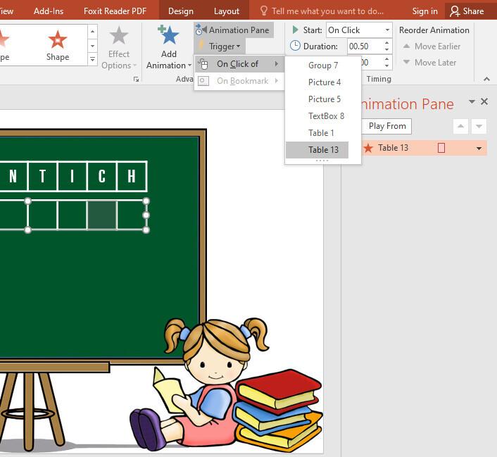 Cách tạo các trò chơi đơn giản trong bài giảng Powerpoint