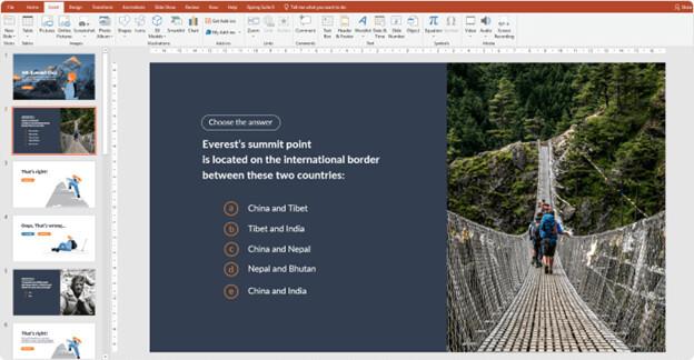 Cách tạo các trò chơi đơn giản trong bài giảng Powerpoint