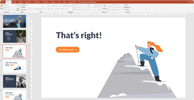 Cách tạo các trò chơi đơn giản trong bài giảng Powerpoint