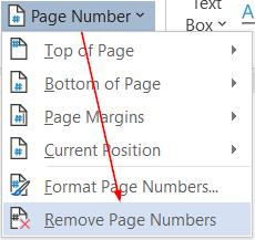cách đánh số trang trong word 2010, 2013, 2016, 2019