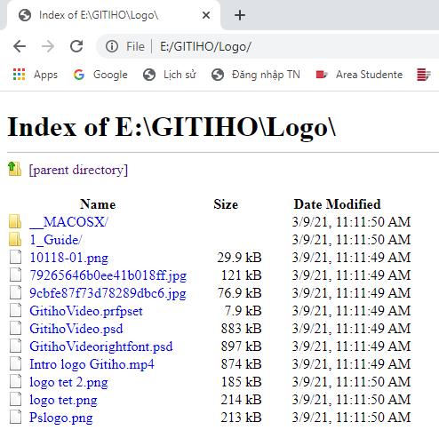 Làm thế nào để liệt kê các tập tin từ thư mục vào Excel