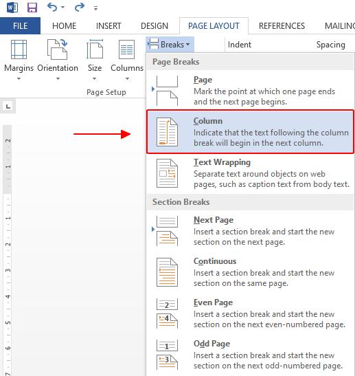 Hướng dẫn cách trình bày văn bản dạng cột trong Word