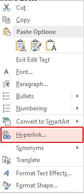 Hướng dẫn chèn và xóa siêu liên kết trong PowerPoint