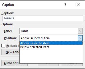 Cách tạo Caption, FootNote để diễn giải nội dung trong Word