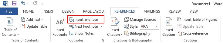 Cách tạo Caption, FootNote để diễn giải nội dung trong Word