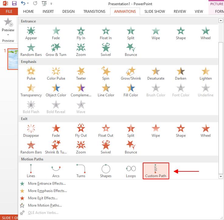 Hướng dẫn tạo hiệu ứng hoạt hình trong PowerPoint