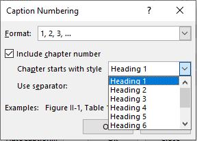 Tạo mô tả cho từng hình ảnh, bảng biểu trong Word 4