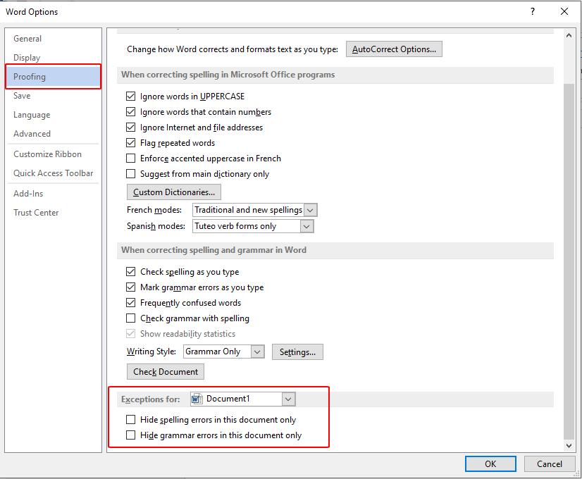 Hướng dẫn sử dụng từ điển Word để kiểm tra chính tả - ngữ pháp