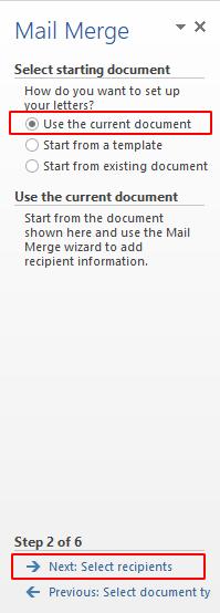 Hướng dẫn sử dụng chức năng Mail Merge cho trộn văn bản trong Word