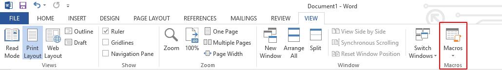 Hướng dẫn tự động hóa công việc trong Word bằng chức năng ghi Macro