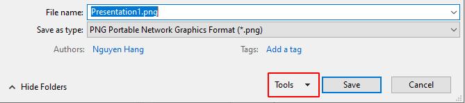 chuyển powerpoint sang ảnh