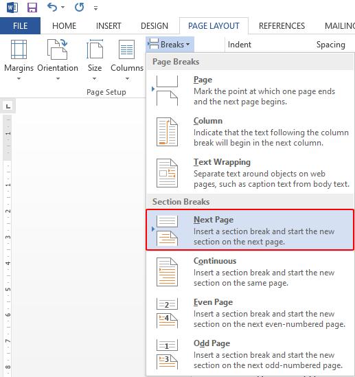 Tùy chỉnh hướng trang trên Word 2