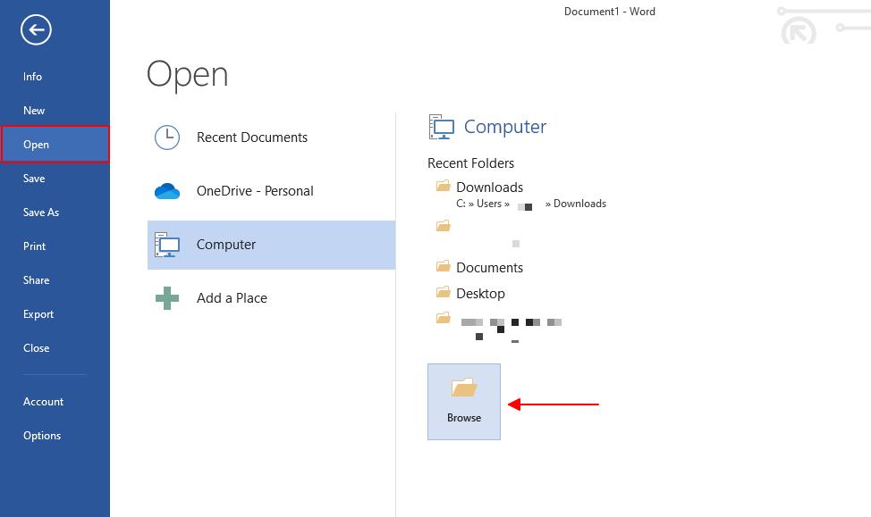 Khắc phục lỗi không mở được file Word trên máy tính