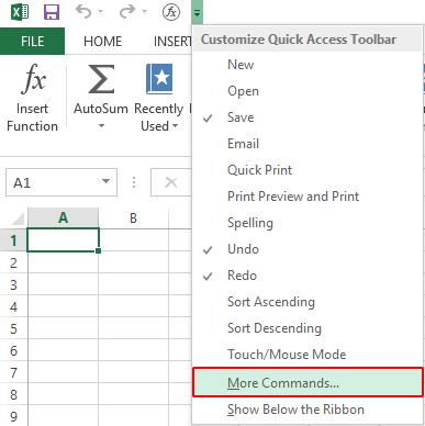 Hướng dẫn sử dụng Quick Access Toolbar của Microsoft