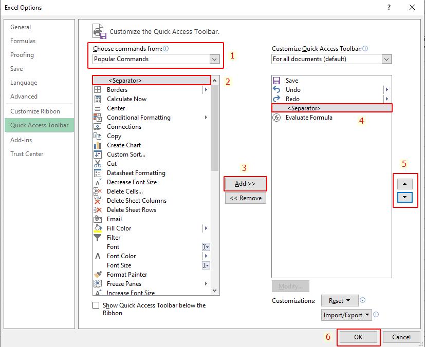 Hướng dẫn sử dụng Quick Access Toolbar của Microsoft