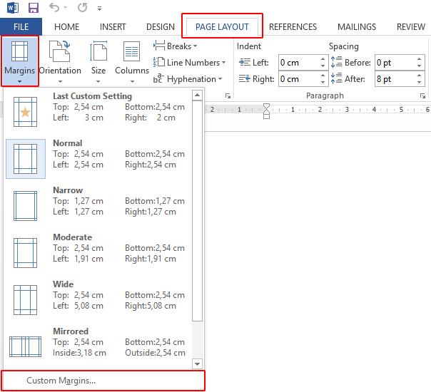Hướng dẫn tạo khung viền trang bìa trong Word 2007, 2013, 2016, 2019