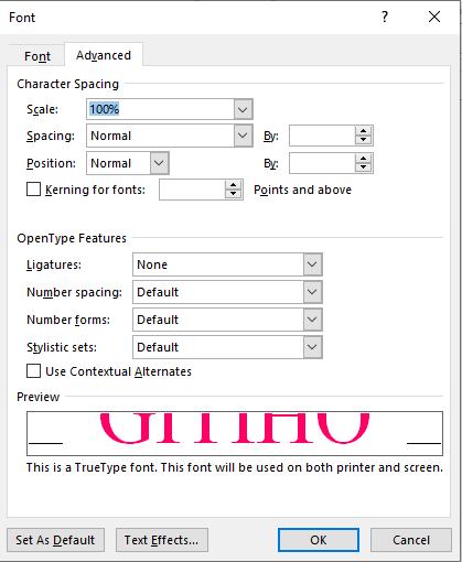 Cách định dạng font chữ, độ giãn chữ, tạo chữ nghệ thuật trong Word