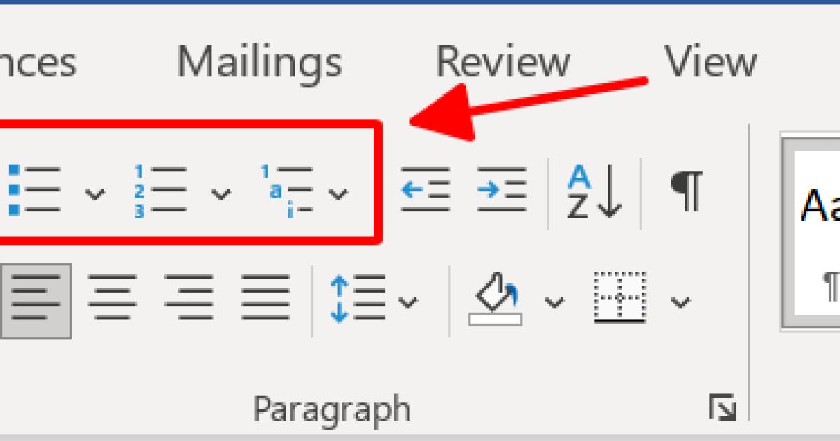 Hướng dẫn tạo số thứ tự, ký tự đầu dòng tự động trong Word