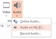 Hướng dẫn cách chèn âm thanh, chèn nhạc vào PowerPoint