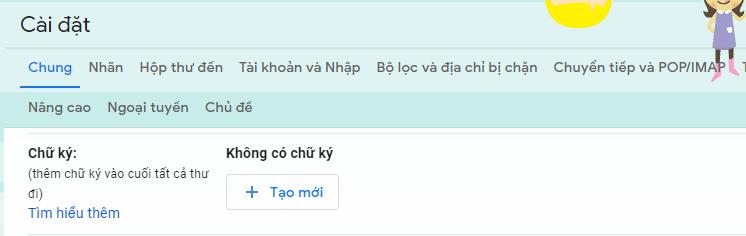 Hướng dẫn thiết lập font chữ và chữ ký trong Gmail chuyên nghiệp