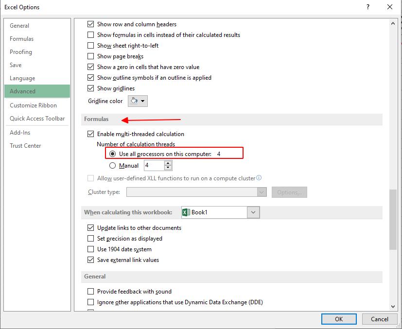 Hướng dẫn các phương pháp tăng tốc độ làm việc trên Excel