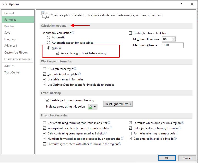 Hướng dẫn các phương pháp tăng tốc độ làm việc trên Excel