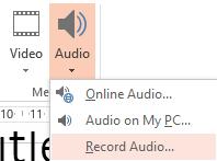 Hướng dẫn cách chèn âm thanh, chèn nhạc vào PowerPoint