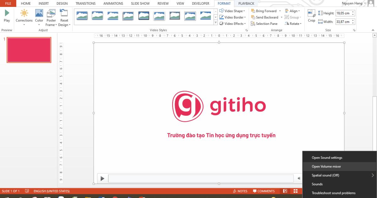 Cách khắc phục lỗi Video trong PowerPoint không chạy được