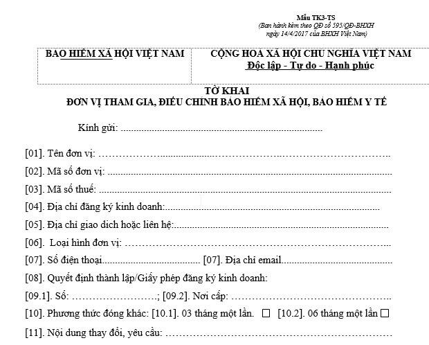 Hướng dẫn làm và nộp hồ sơ báo tăng, báo giảm bảo hiểm xã hội mới nhất