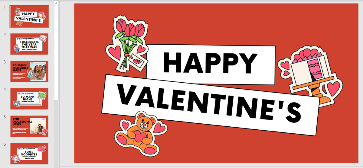 Tặng ngay 20+ slide Powerpoint lãng mạn cho dịp lễ Valentine