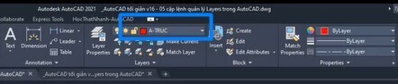 5 cặp lệnh quản lý Layers trong AutoCAD nhất định phải biết